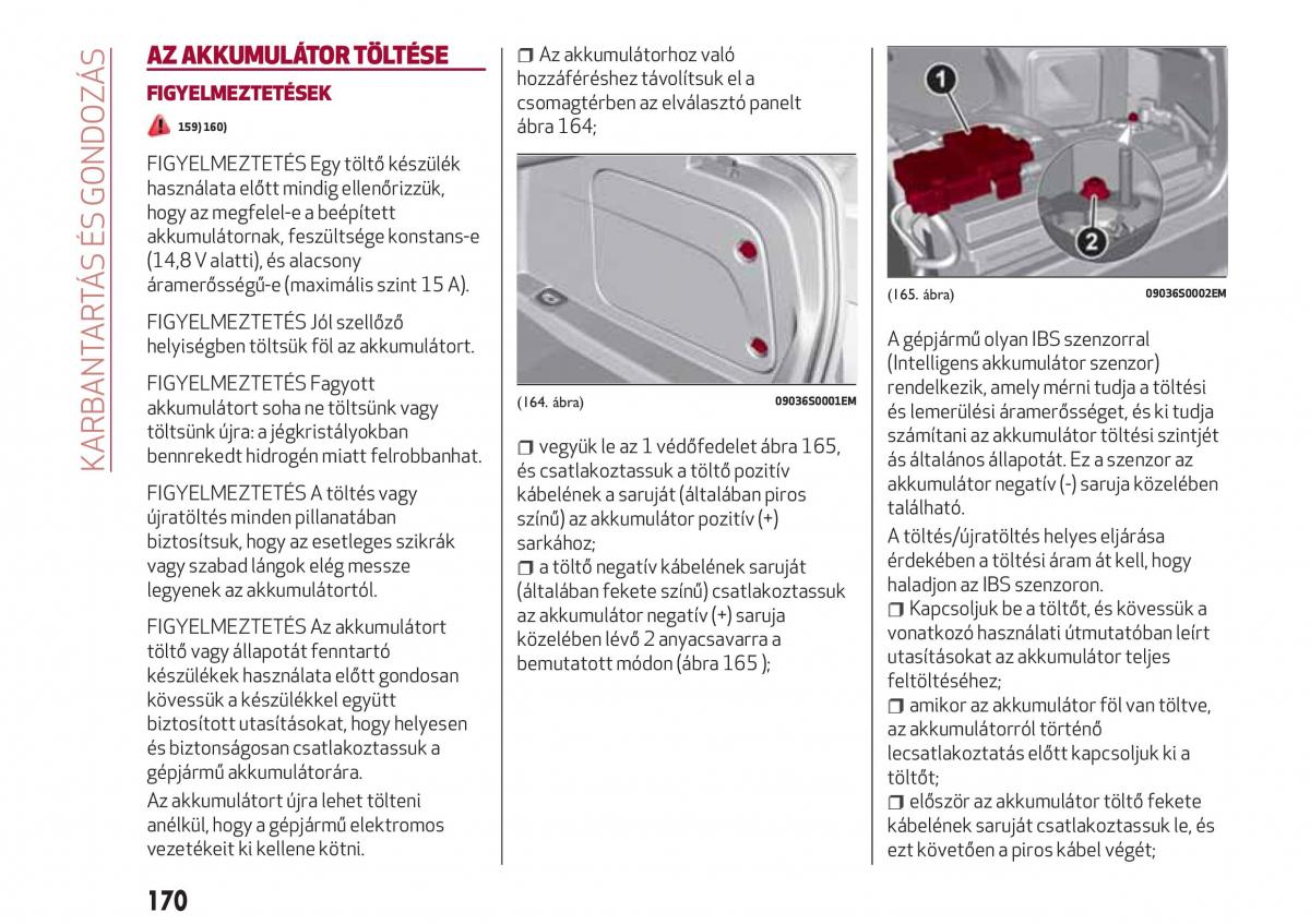 Alfa Romeo Giulia Kezelesi utmutato / page 172