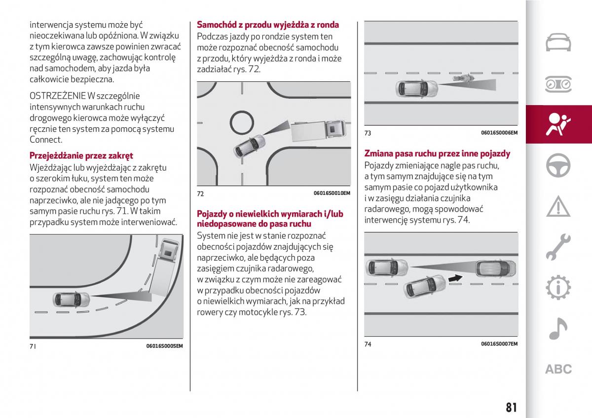 Alfa Romeo Giulia instrukcja obslugi / page 83