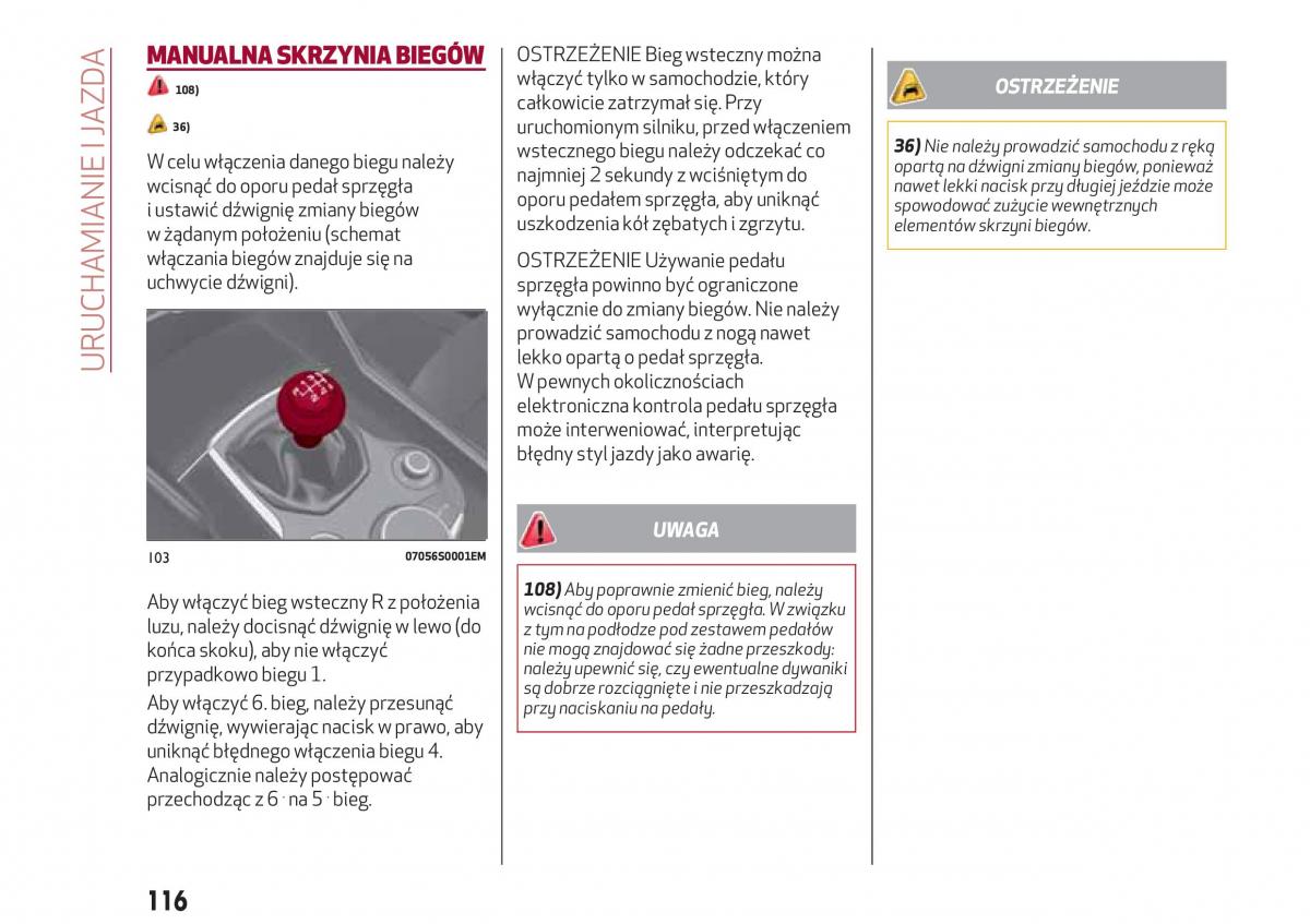 Alfa Romeo Giulia instrukcja obslugi / page 118