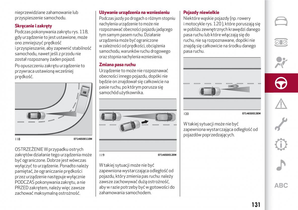 Alfa Romeo Giulia instrukcja obslugi / page 133