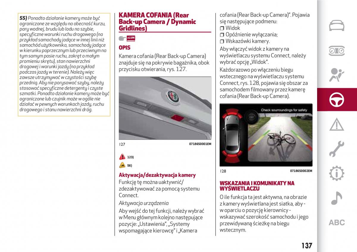 Alfa Romeo Giulia instrukcja obslugi / page 139