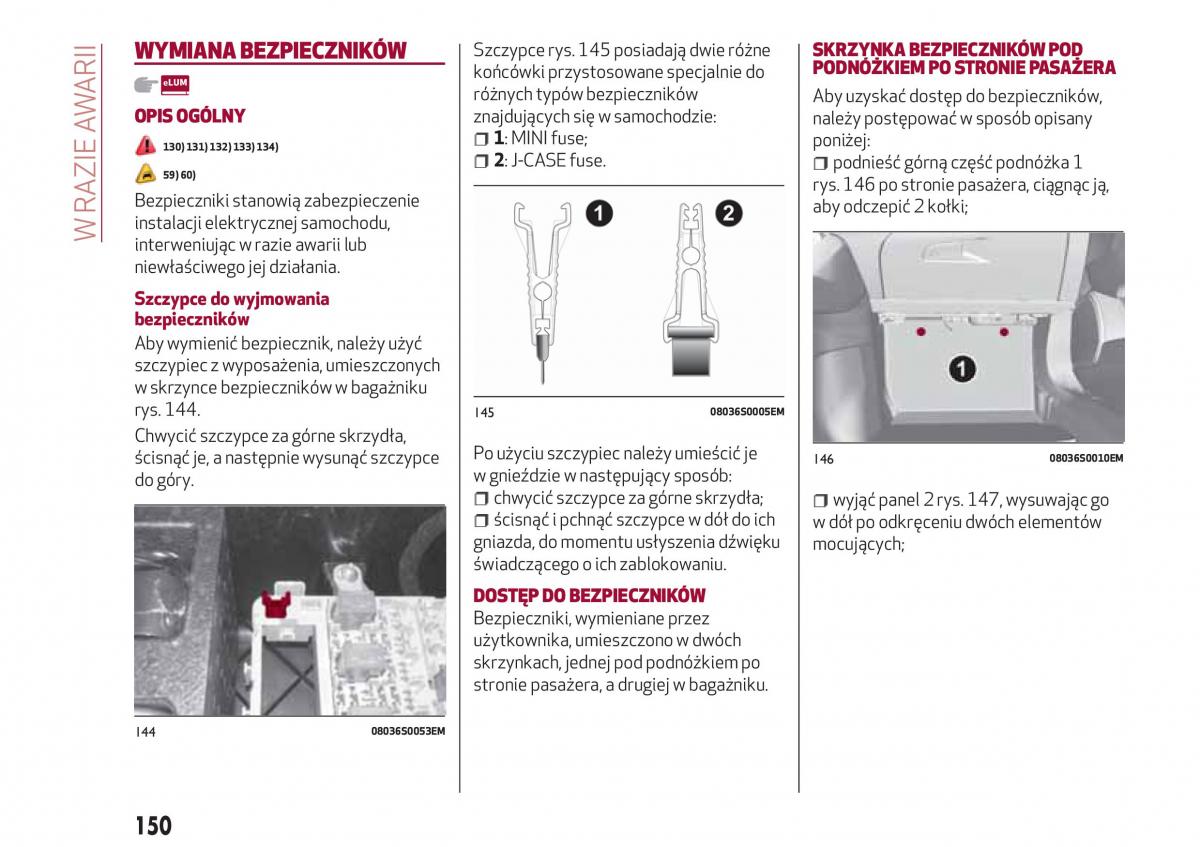 Alfa Romeo Giulia instrukcja obslugi / page 152