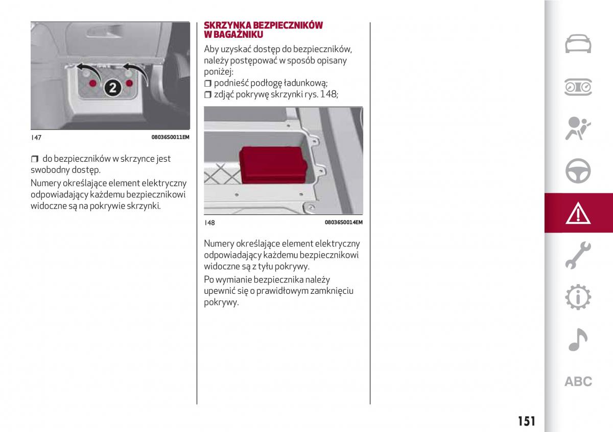 Alfa Romeo Giulia instrukcja obslugi / page 153