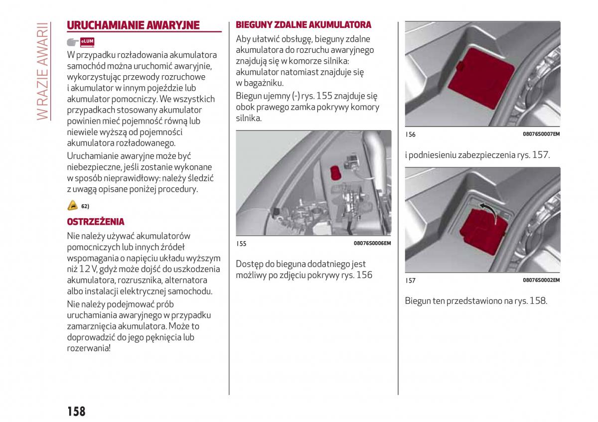 Alfa Romeo Giulia instrukcja obslugi / page 160