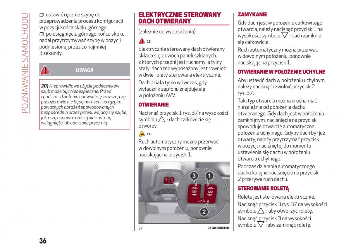 Alfa Romeo Giulia instrukcja obslugi / page 38