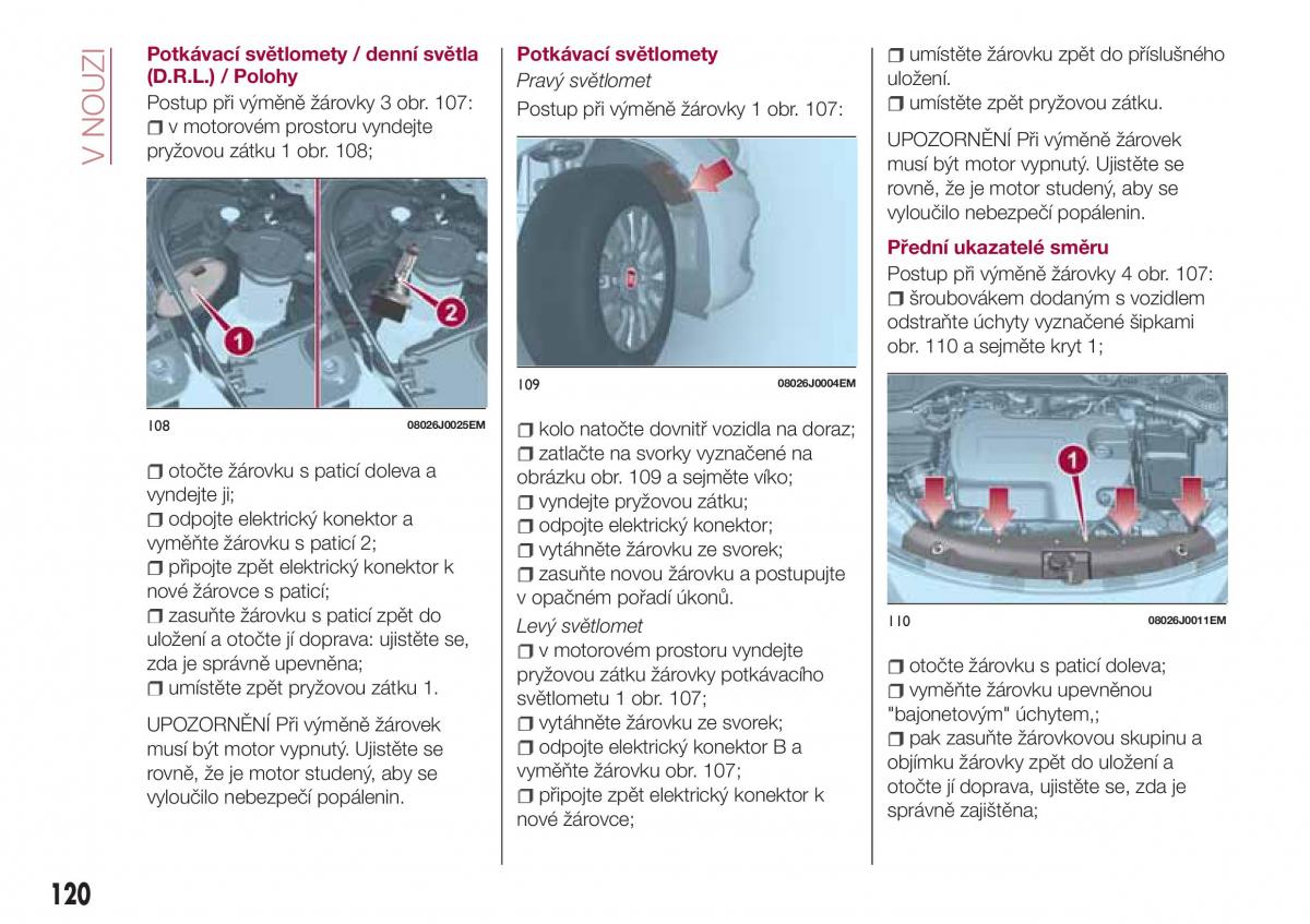 Fiat Tipo combi navod k obsludze / page 122