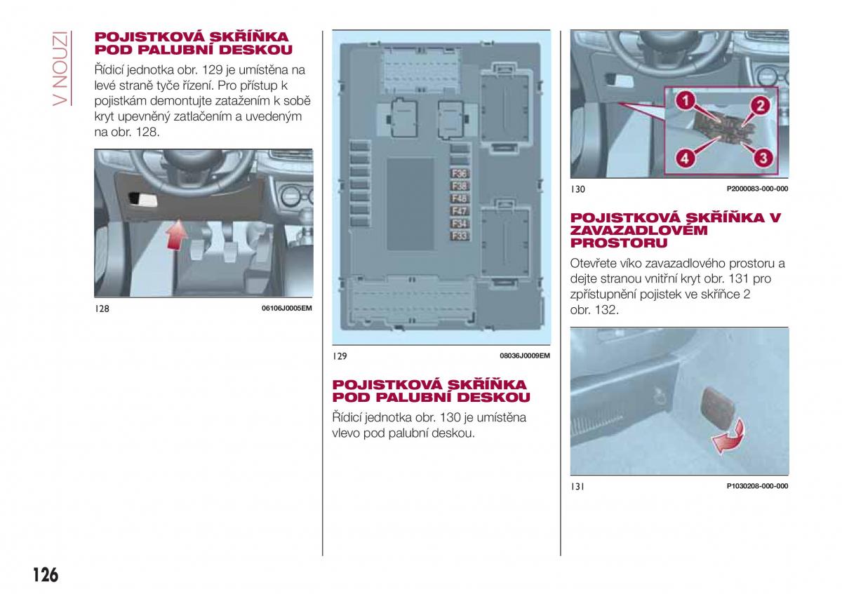 Fiat Tipo combi navod k obsludze / page 128