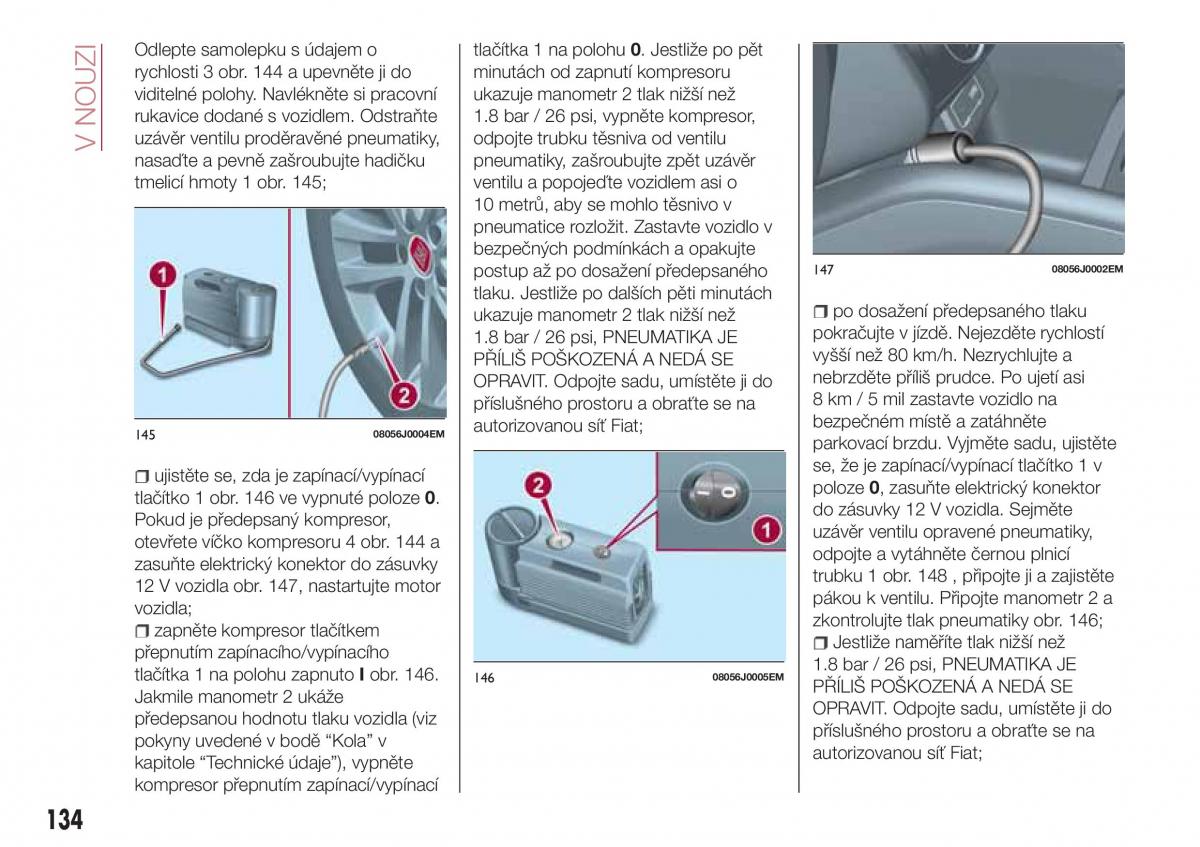 Fiat Tipo combi navod k obsludze / page 136