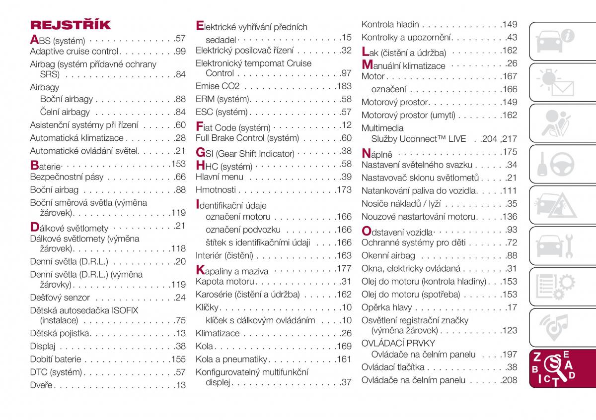 Fiat Tipo combi navod k obsludze / page 231