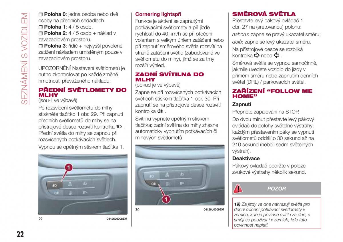 Fiat Tipo combi navod k obsludze / page 24