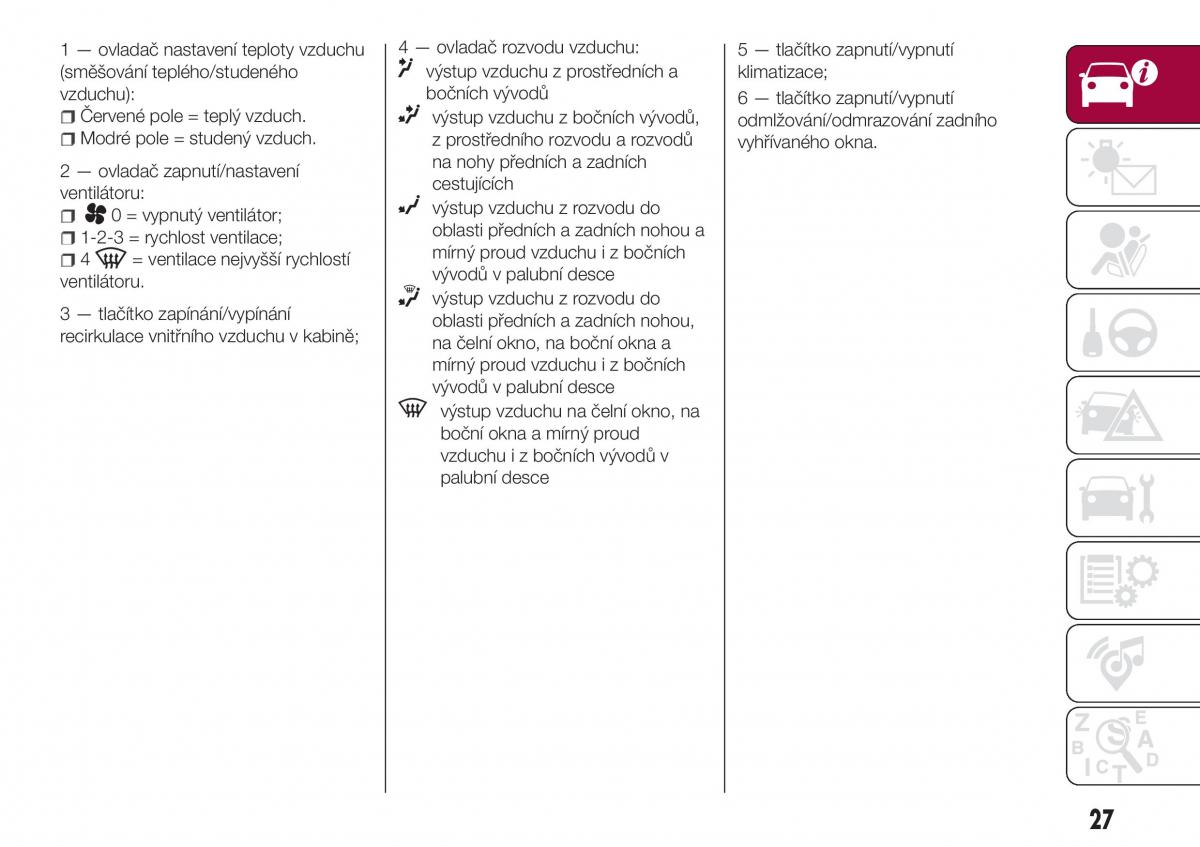 Fiat Tipo combi navod k obsludze / page 29