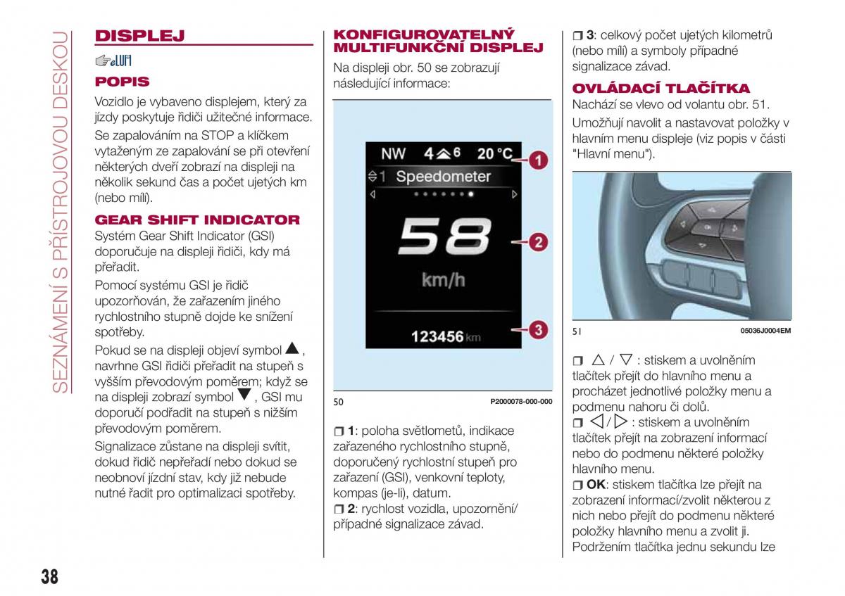 Fiat Tipo combi navod k obsludze / page 40