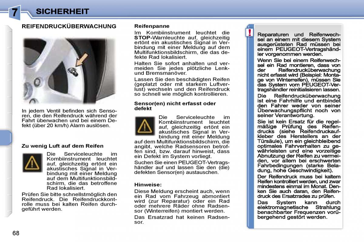 Peugeot 307 CC Handbuch / page 81