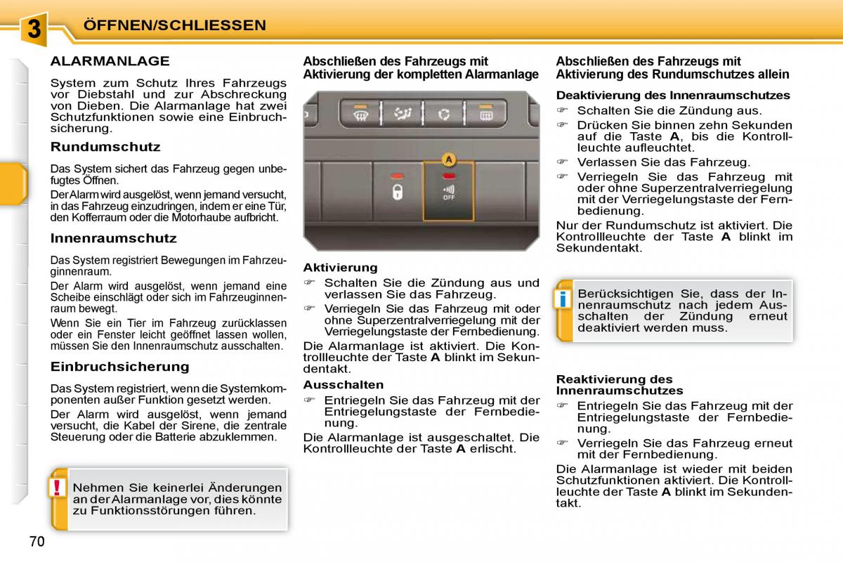 Peugeot 207 Handbuch / page 61