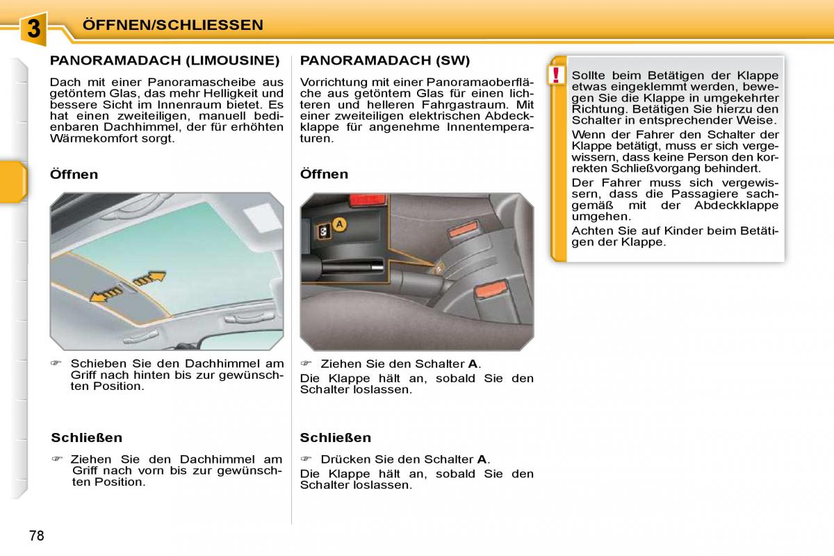 Peugeot 207 Handbuch / page 71