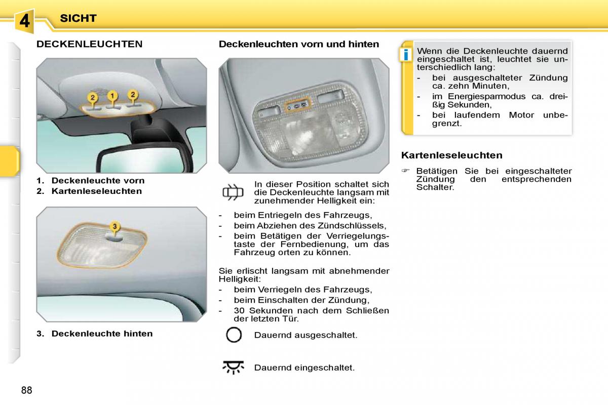 Peugeot 207 Handbuch / page 83