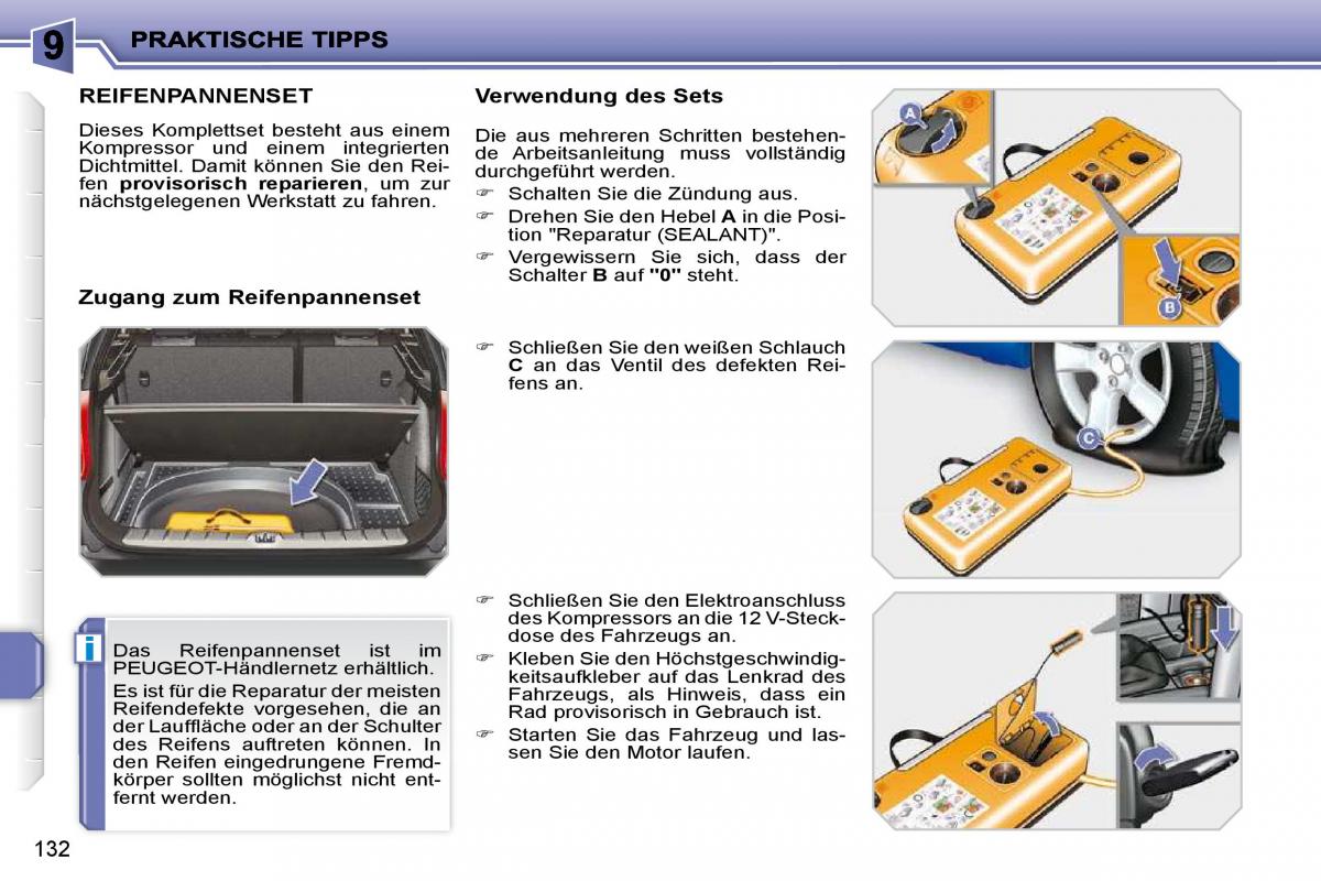 Peugeot 207 Handbuch / page 128