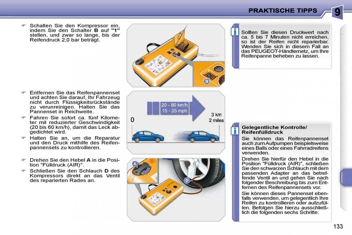 Peugeot 207 Handbuch / page 129