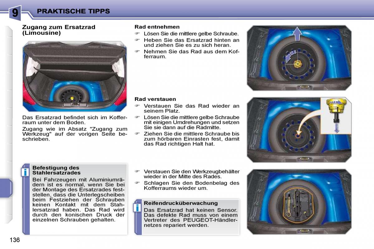 Peugeot 207 Handbuch / page 132