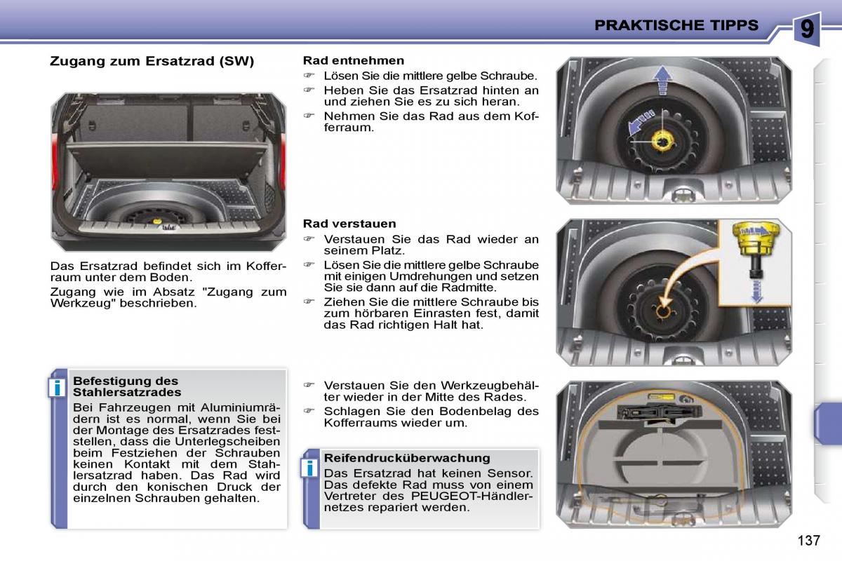 Peugeot 207 Handbuch / page 133