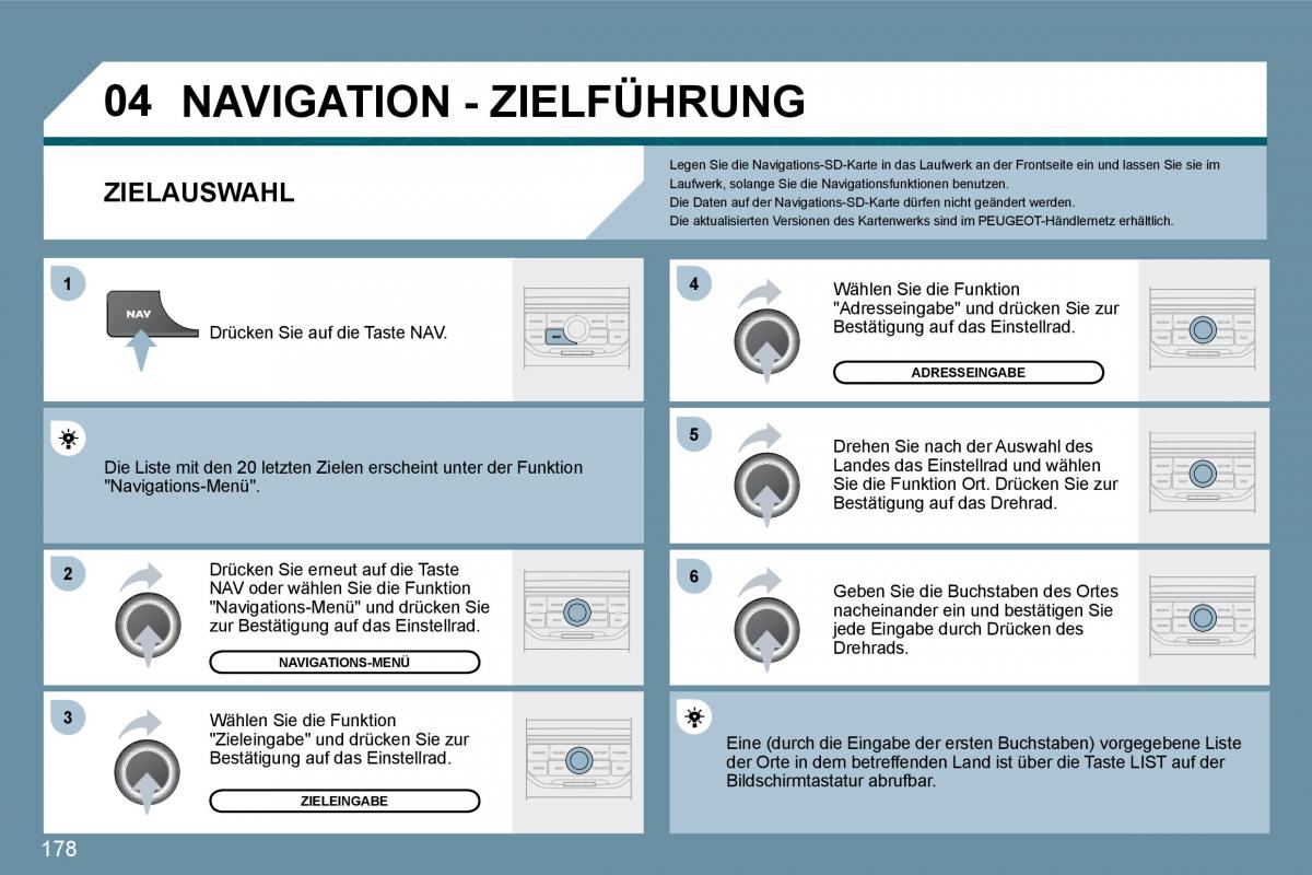 Peugeot 207 Handbuch / page 174