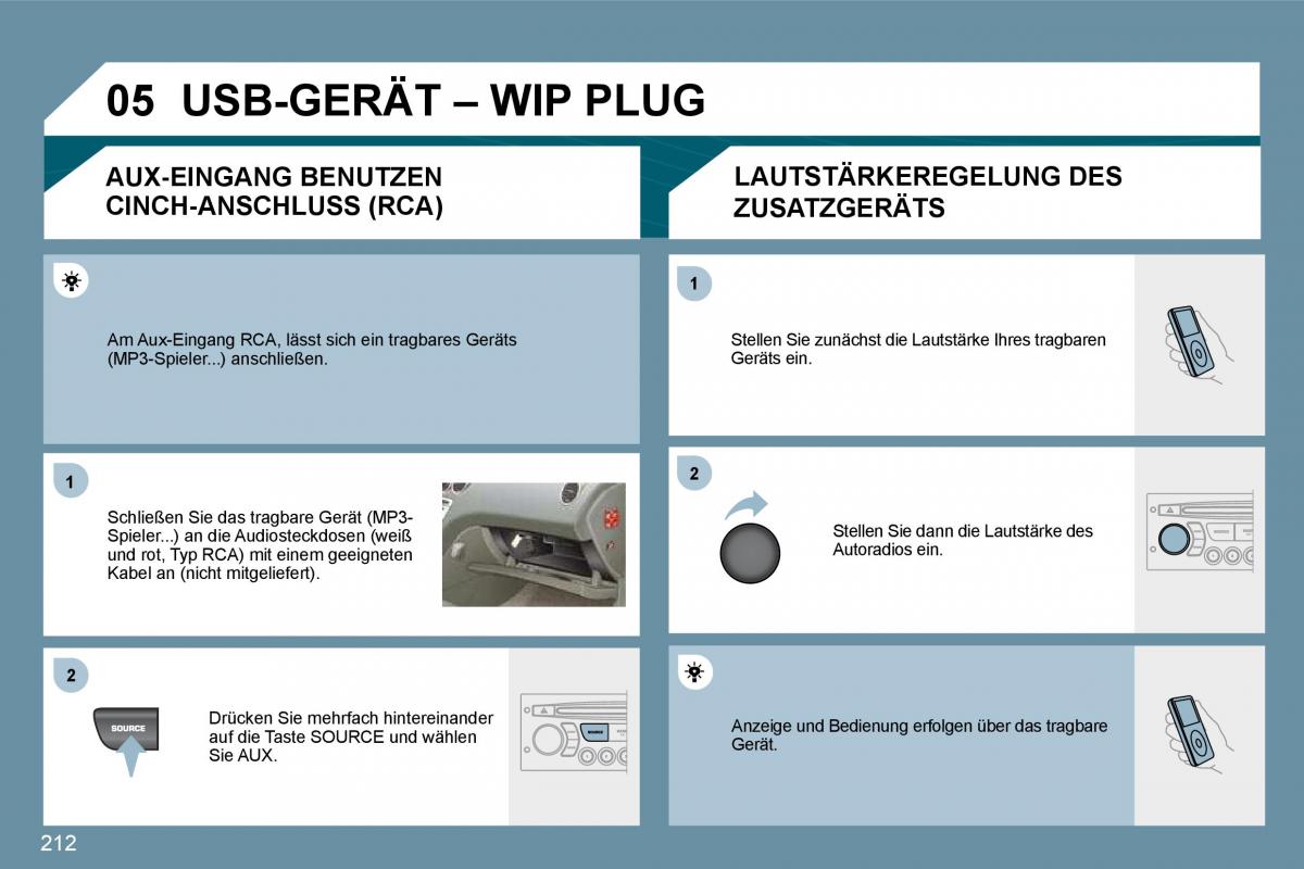 Peugeot 207 Handbuch / page 207