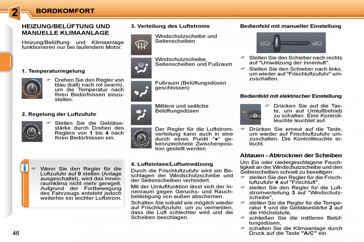 Peugeot 207 Handbuch / page 30