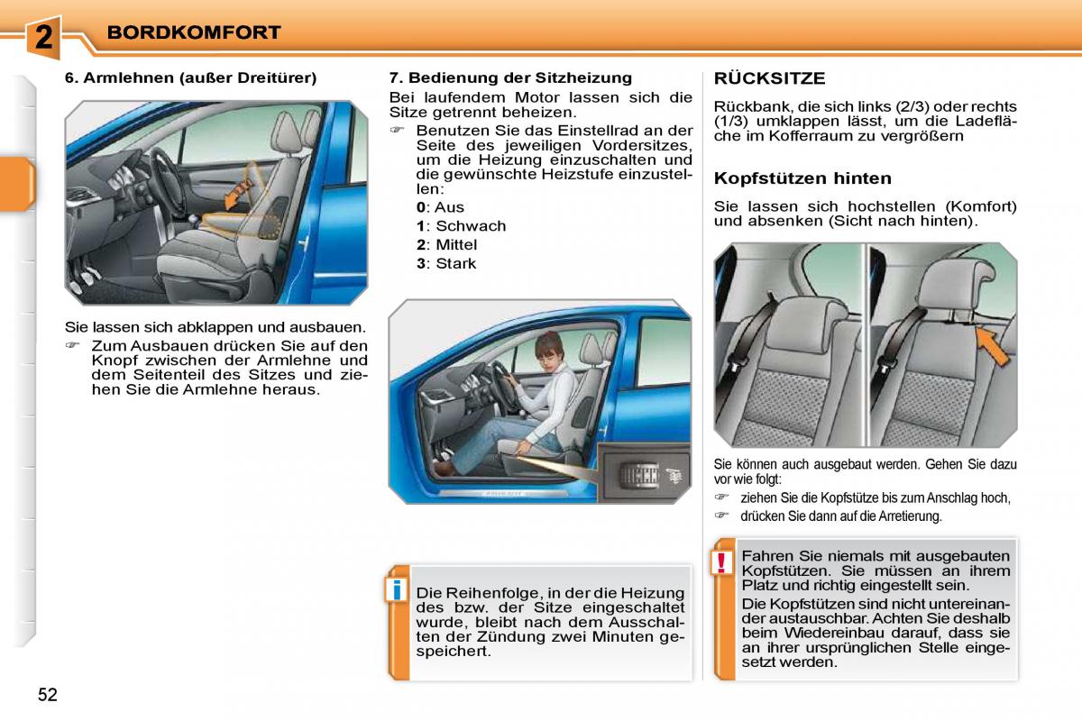 Peugeot 207 Handbuch / page 39