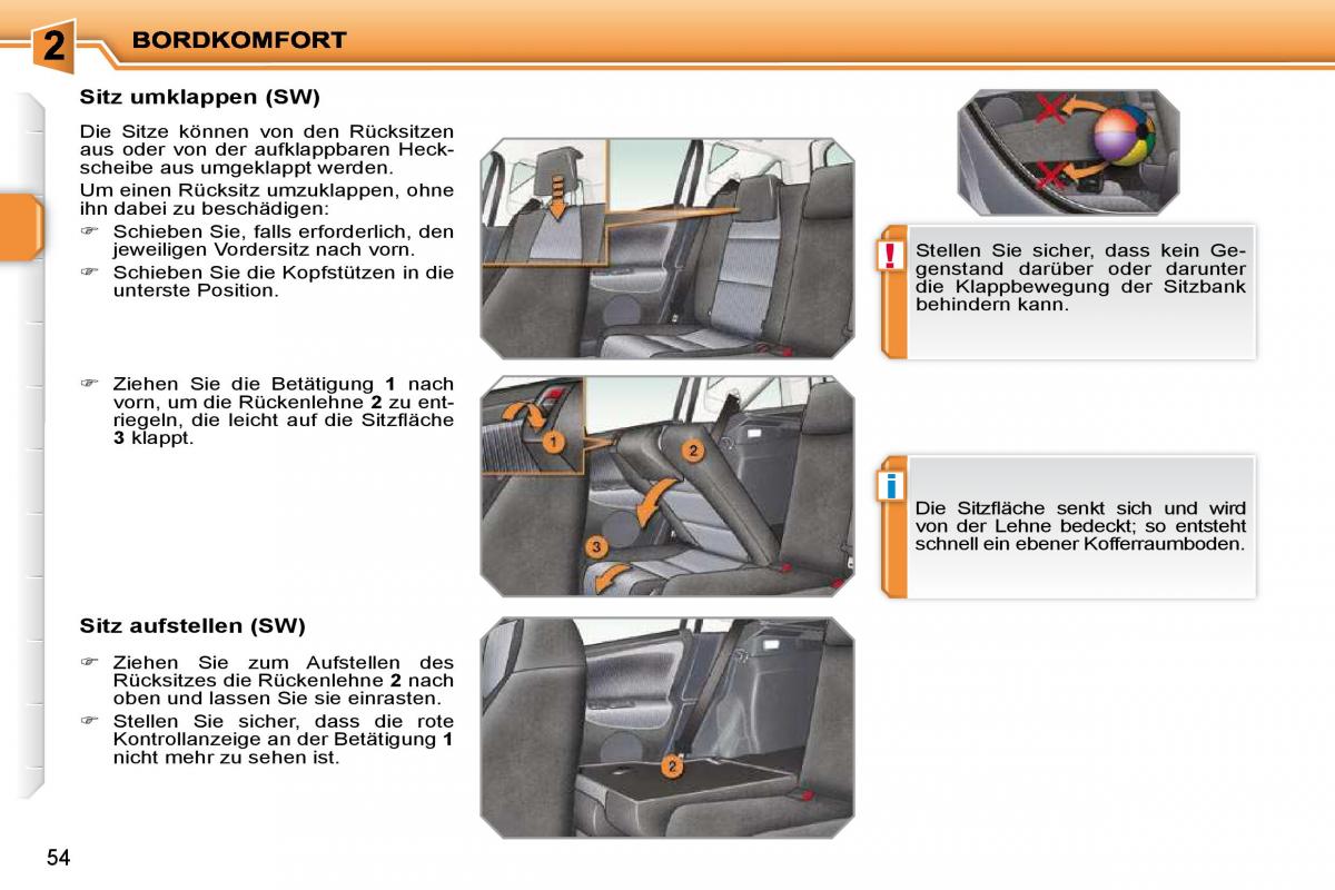 Peugeot 207 Handbuch / page 43