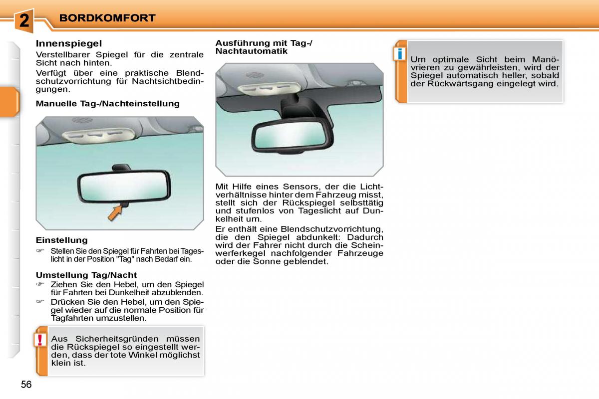 Peugeot 207 Handbuch / page 45