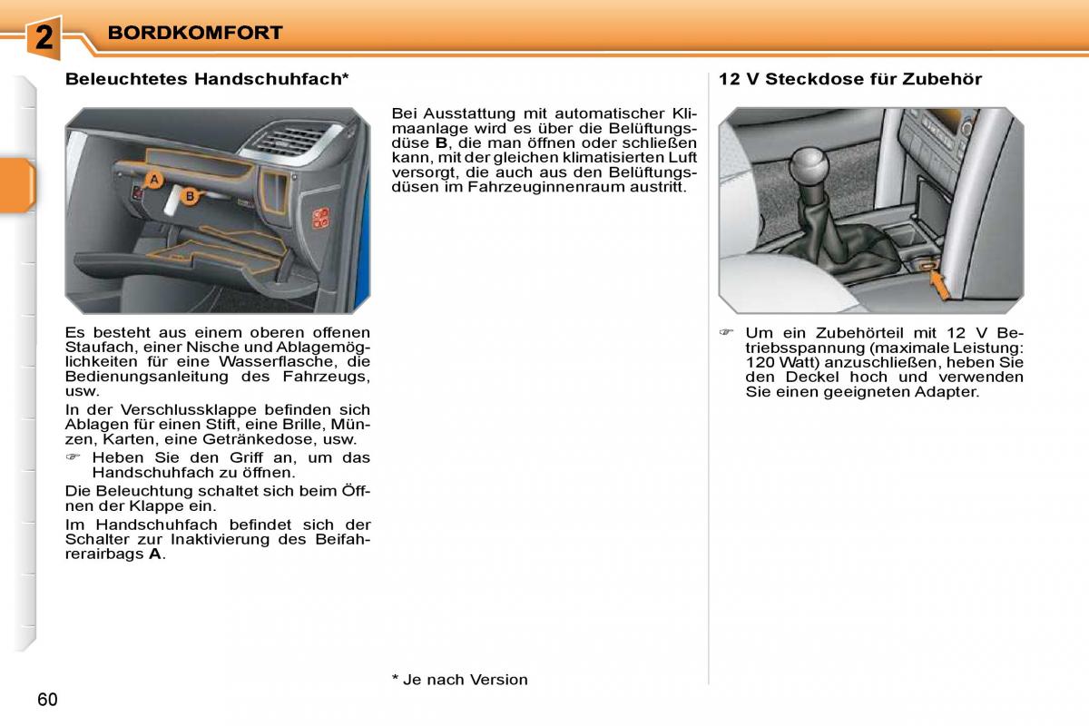 Peugeot 207 Handbuch / page 49