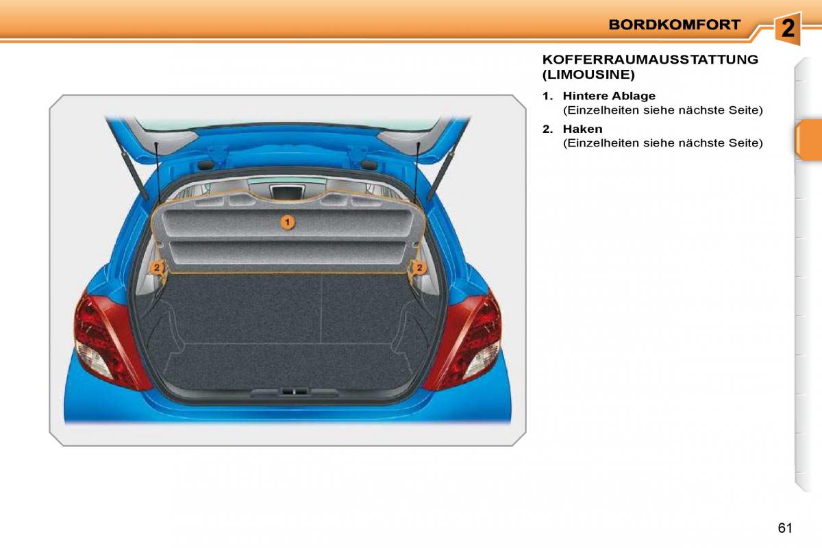 Peugeot 207 Handbuch / page 50