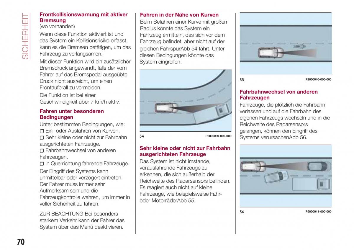 Fiat Tipo combi Handbuch / page 72