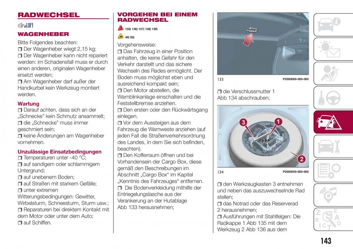 Fiat Tipo combi Handbuch / page 145