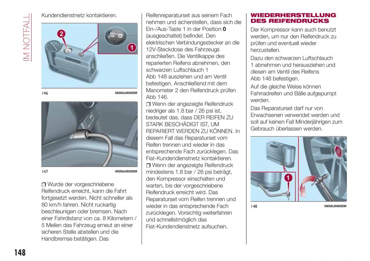 Fiat Tipo combi Handbuch / page 150