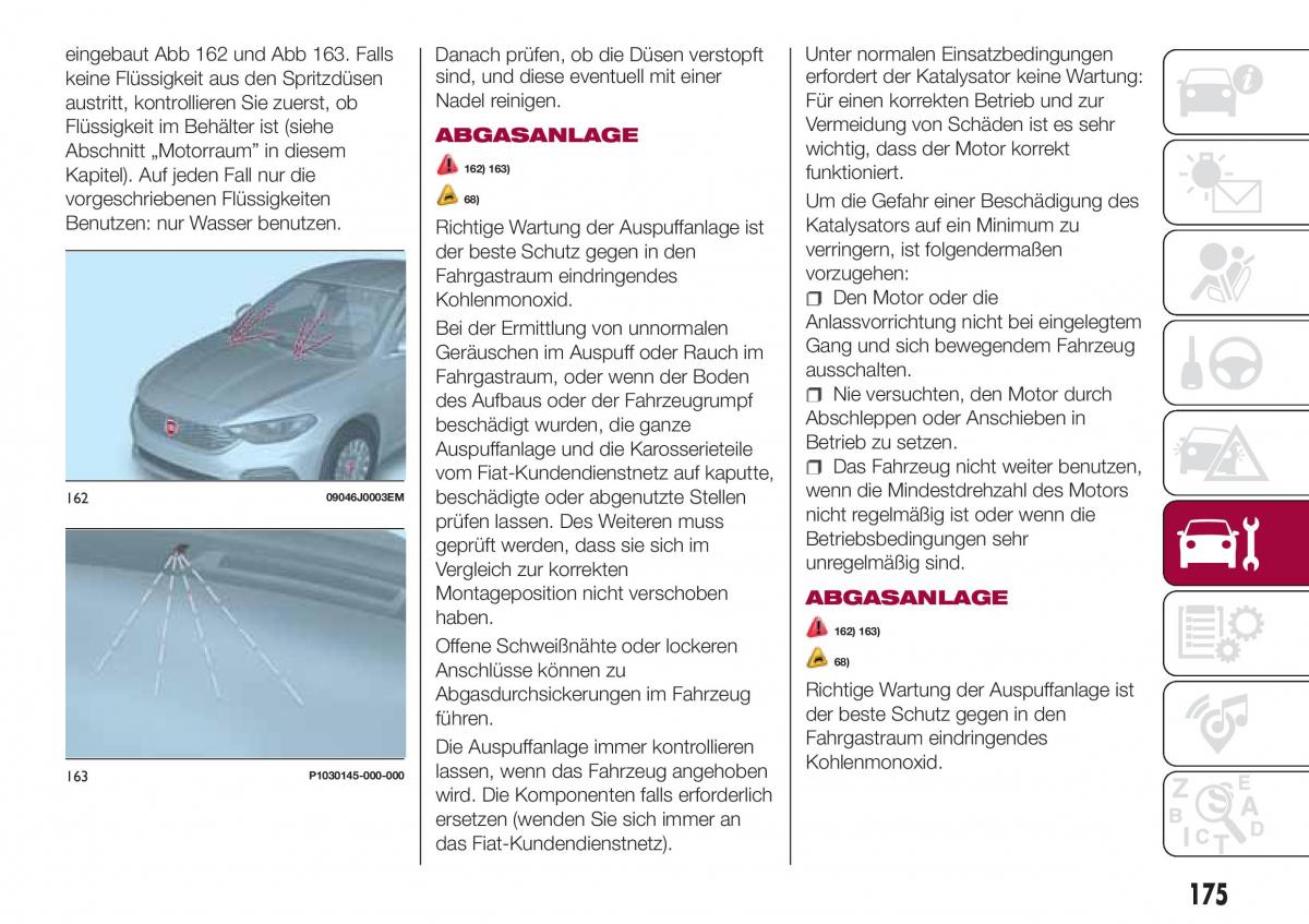 Fiat Tipo combi Handbuch / page 177