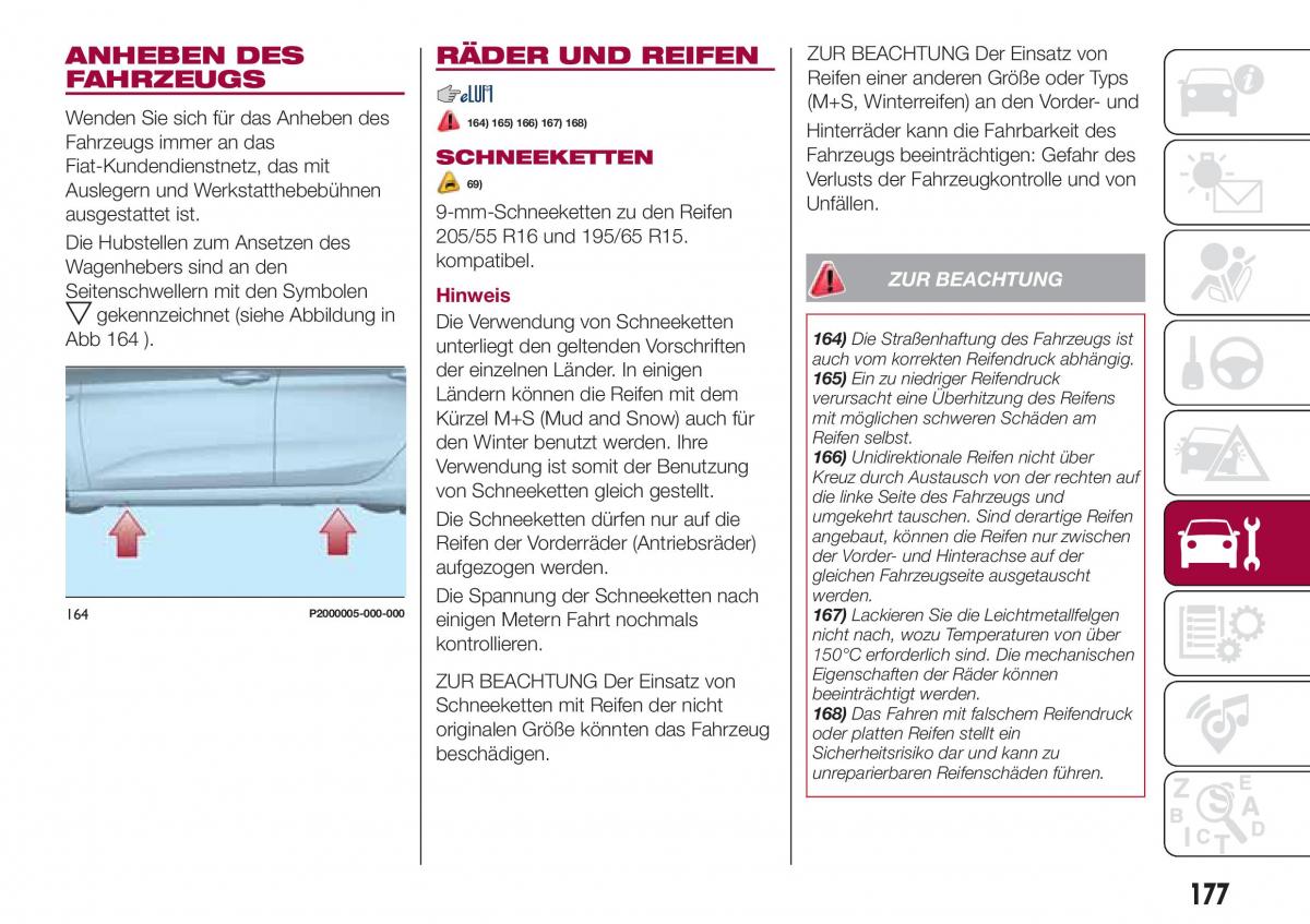 Fiat Tipo combi Handbuch / page 179