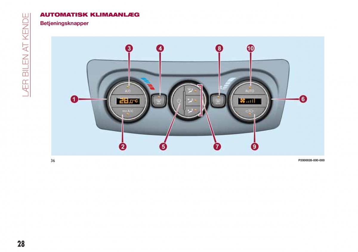 Fiat Tipo combi Bilens instruktionsbog / page 30