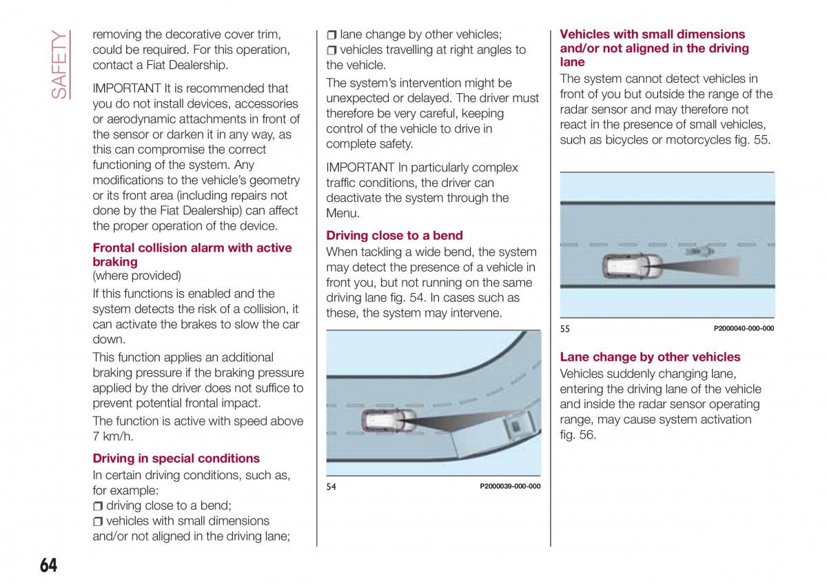 Fiat Tipo combi owners manual / page 66