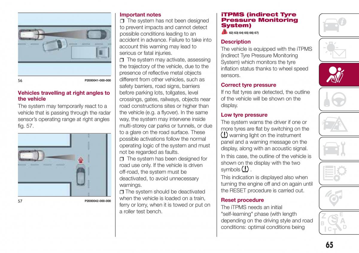 Fiat Tipo combi owners manual / page 67