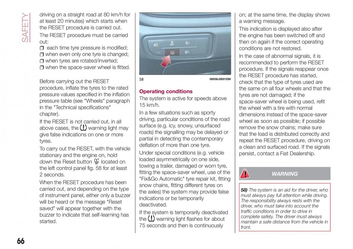 Fiat Tipo combi owners manual / page 68