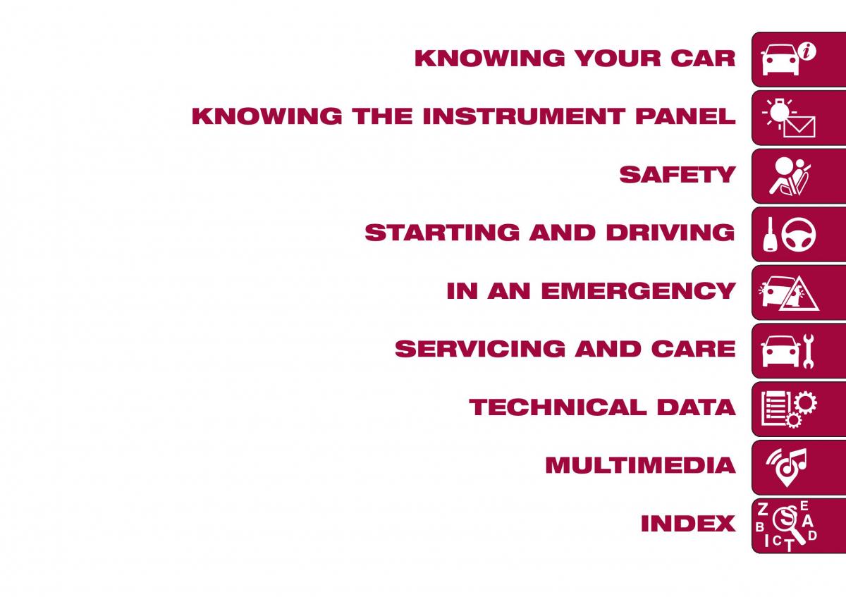 Fiat Tipo combi owners manual / page 7