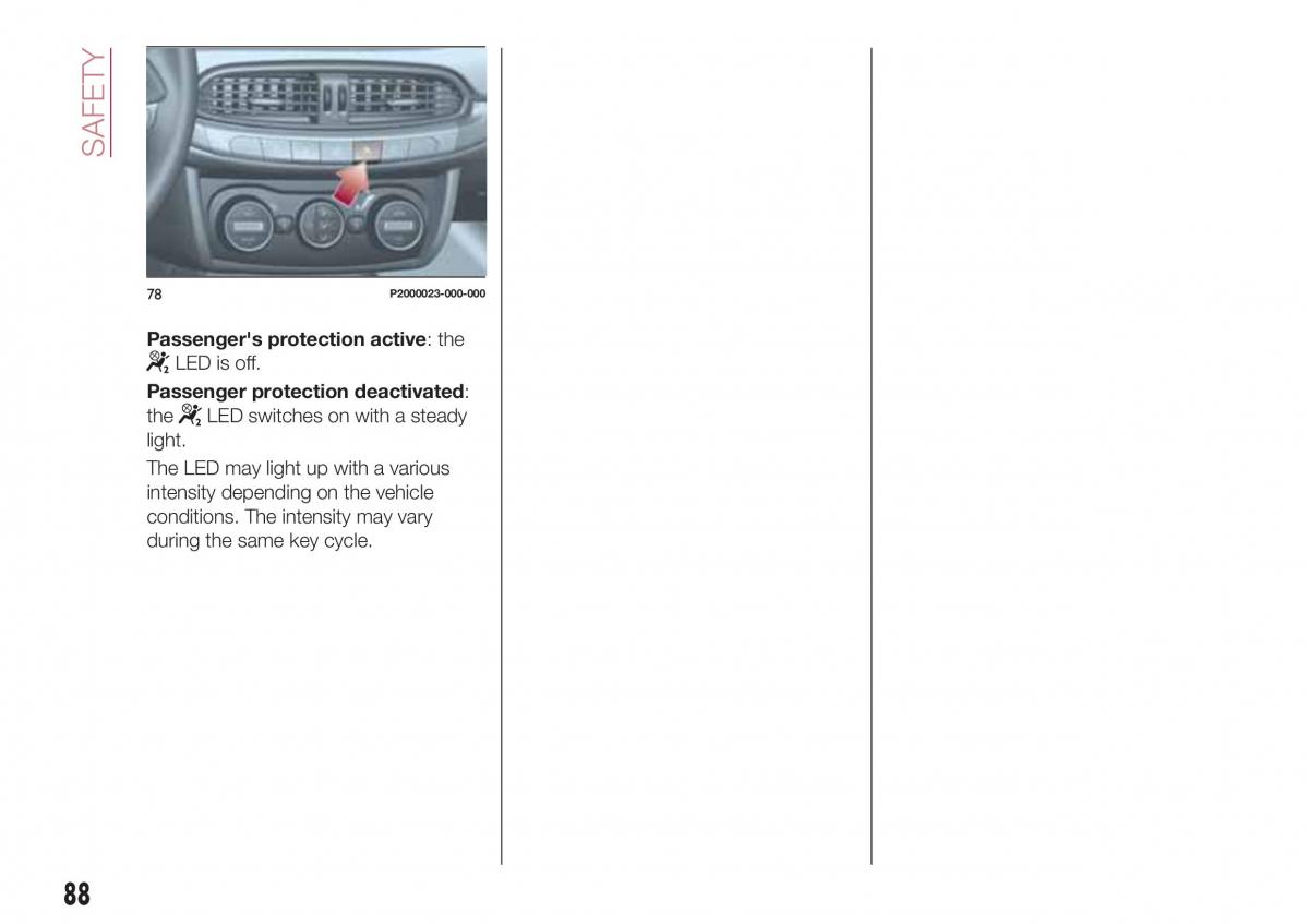 Fiat Tipo combi owners manual / page 90