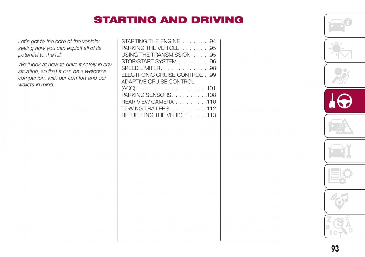 Fiat Tipo combi owners manual / page 95