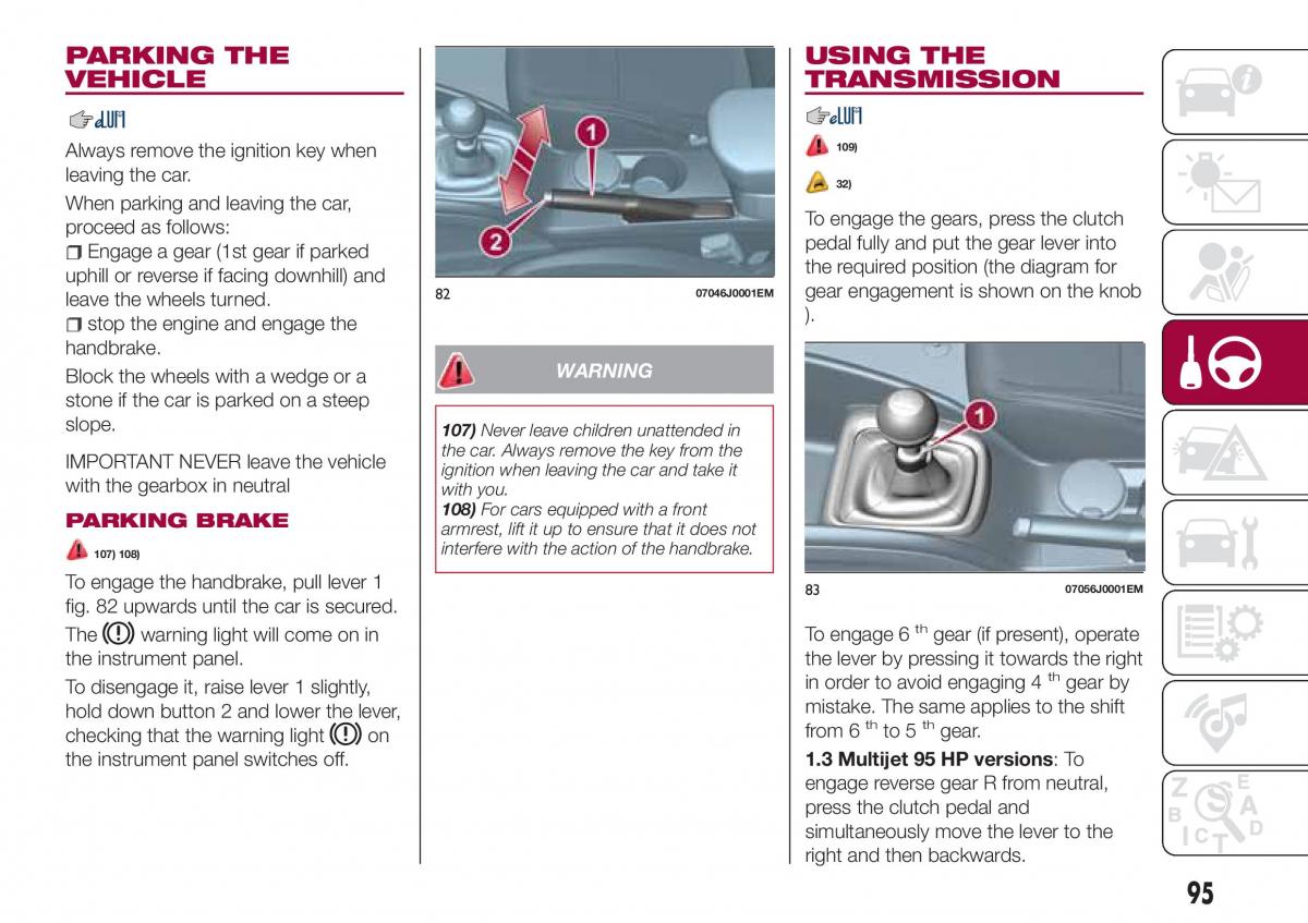 Fiat Tipo combi owners manual / page 97