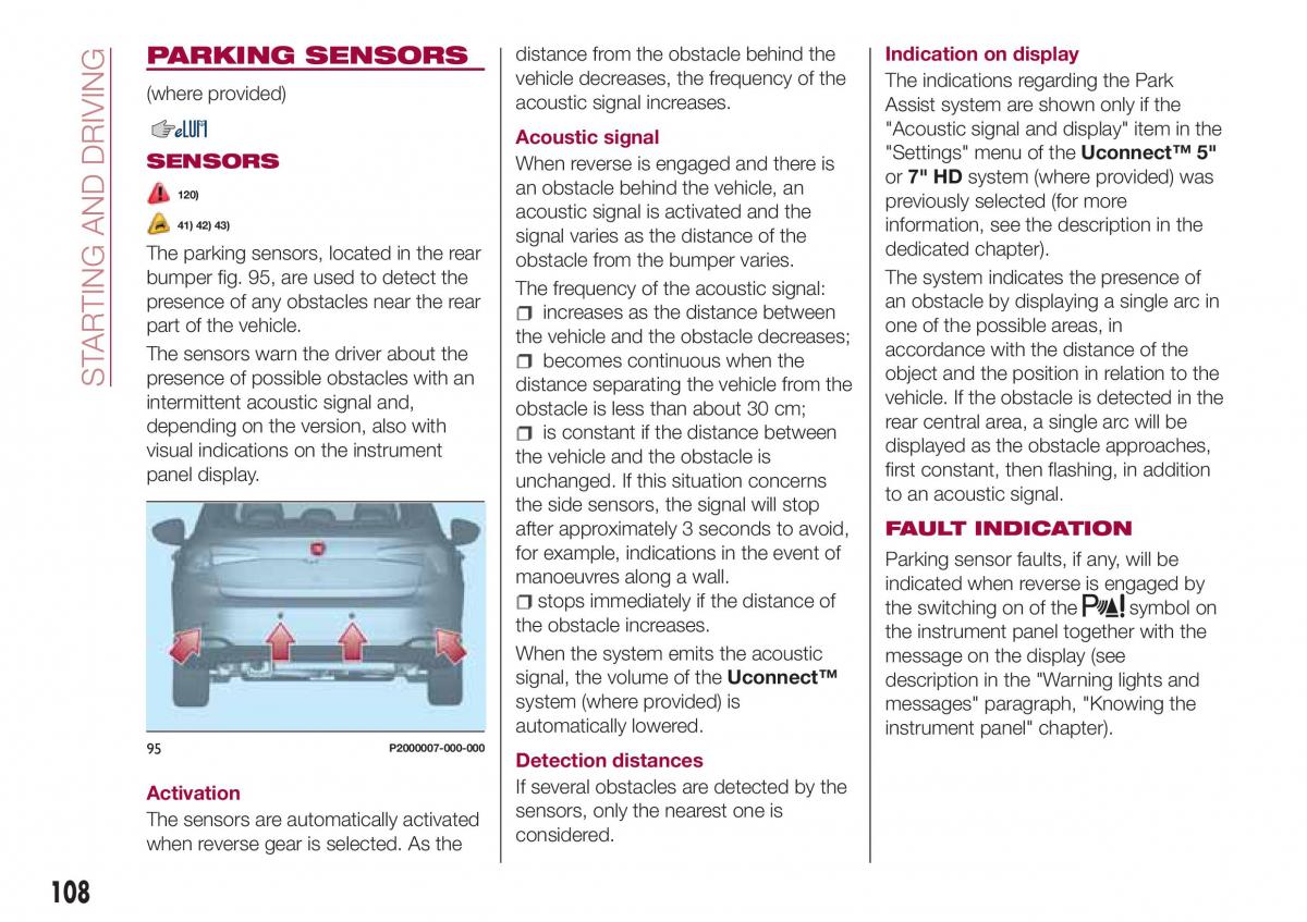 Fiat Tipo combi owners manual / page 110