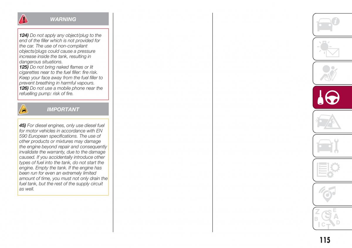 Fiat Tipo combi owners manual / page 117