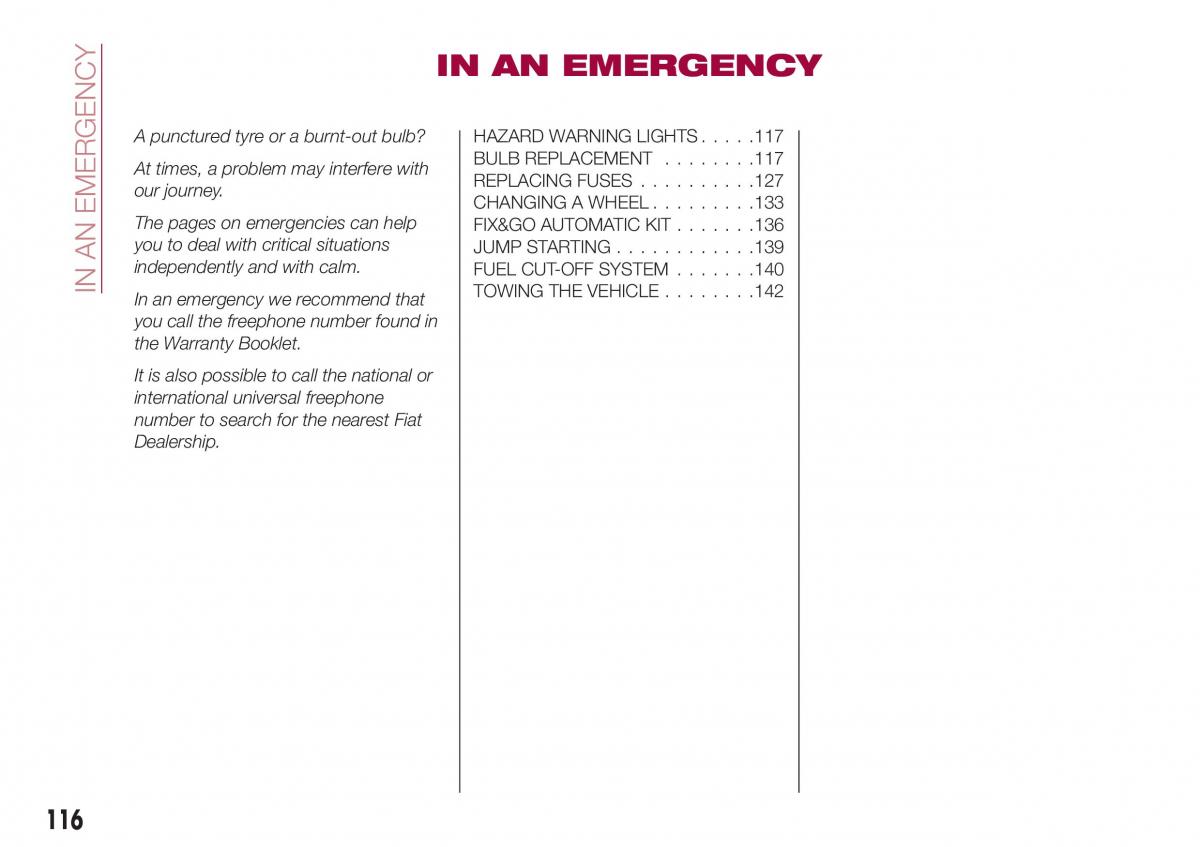 Fiat Tipo combi owners manual / page 118