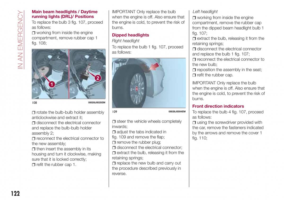 Fiat Tipo combi owners manual / page 124