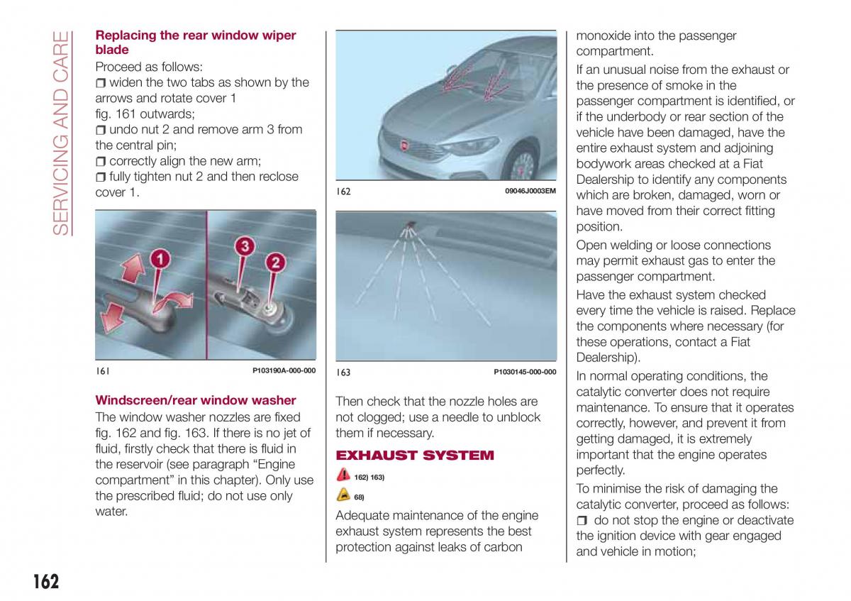 Fiat Tipo combi owners manual / page 164